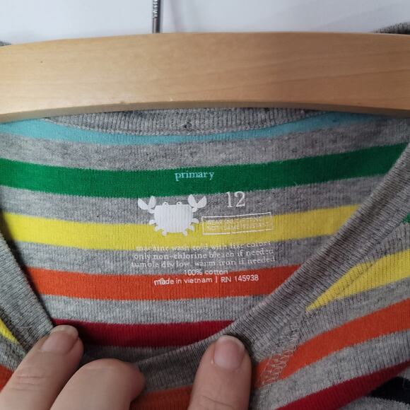 Primary Brand- Girl's 3 piece clothing set- dress and tops- size 8/9 and 12 - Picture 5 of 5